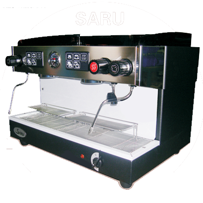 SARU双头半自动专业咖啡机